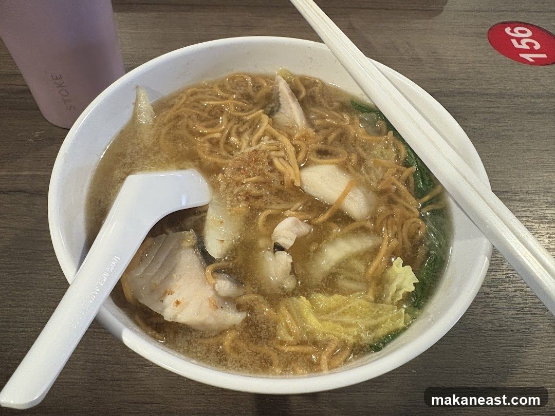Noodle Soup with Fish