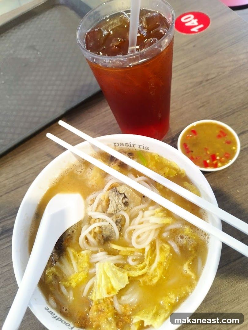 Noodle Soup and Drink