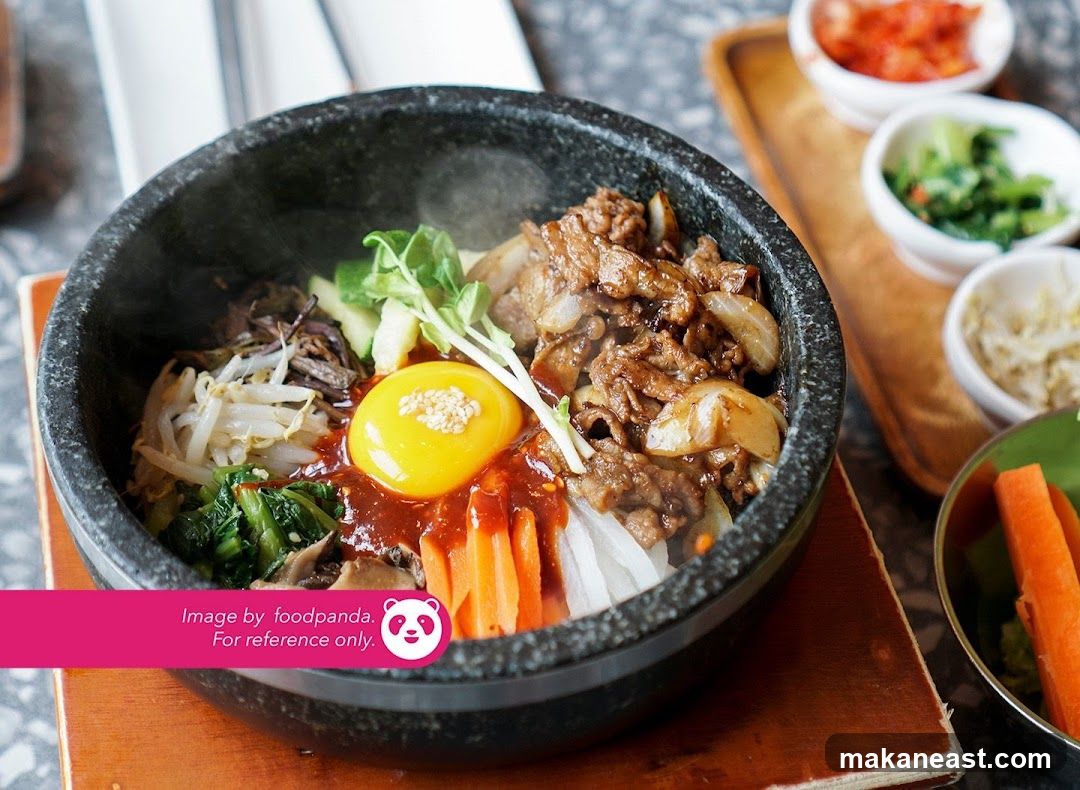 Bibimbap in a Stone Bowl