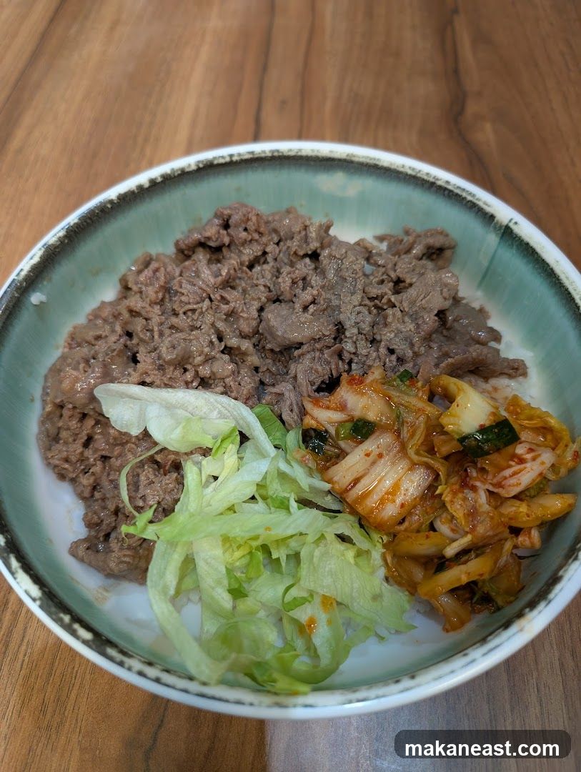 Beef and Rice Bowl