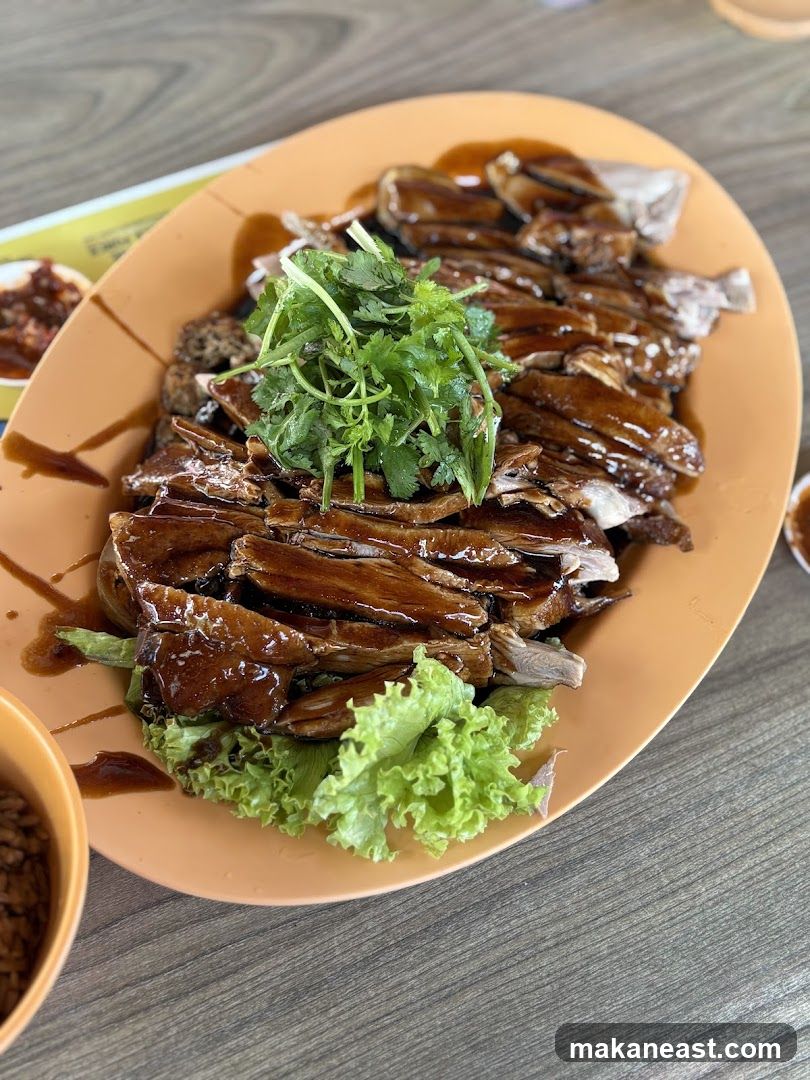 Sliced Roasted Duck