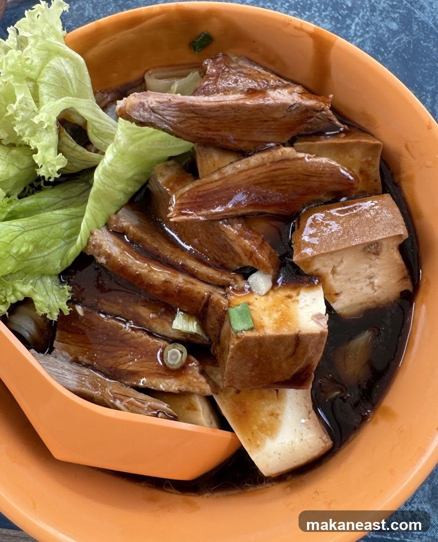 Braised Duck and Tofu