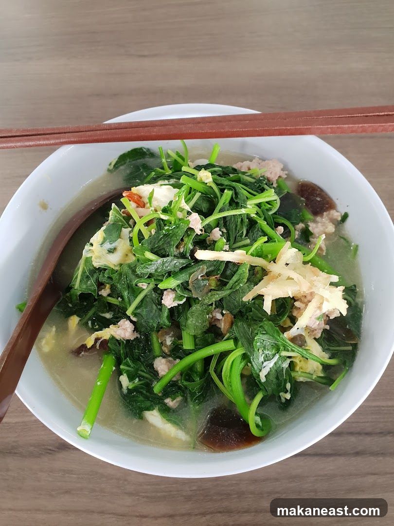 Vegetable and Egg Soup