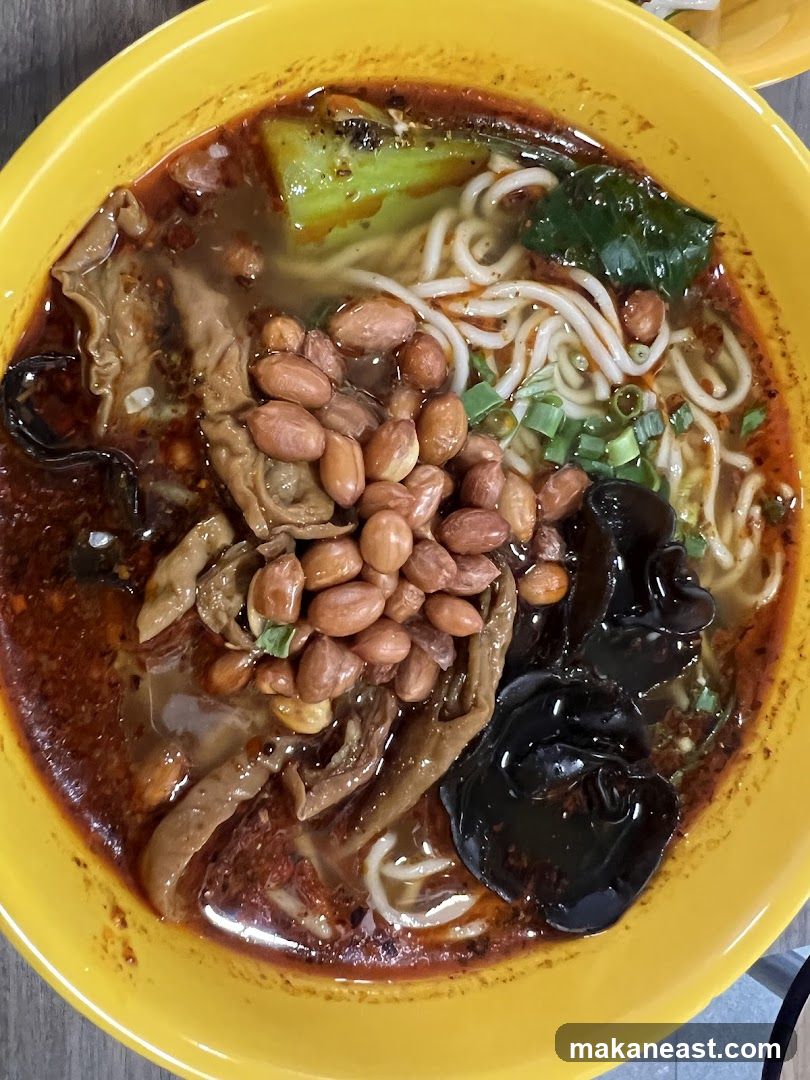 Spicy Noodle Soup