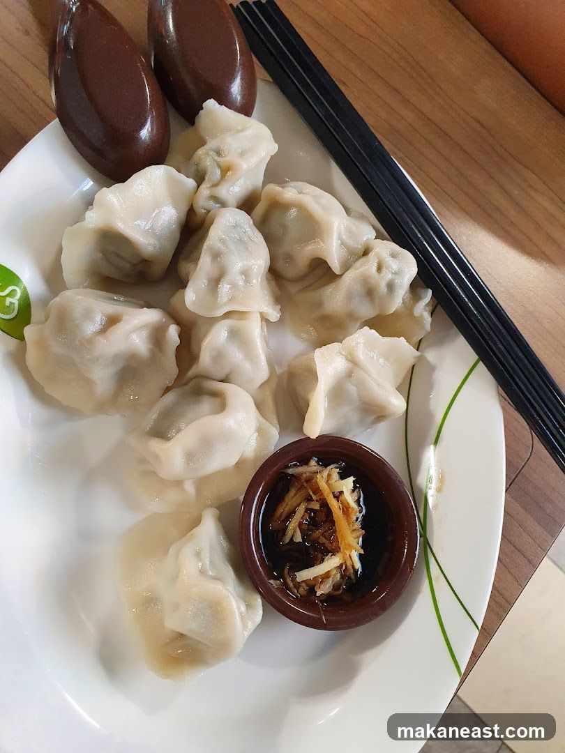 Dumplings with Dipping Sauce