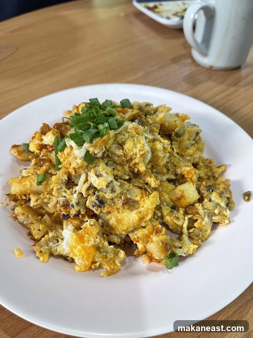 Scrambled Eggs with Green Onions