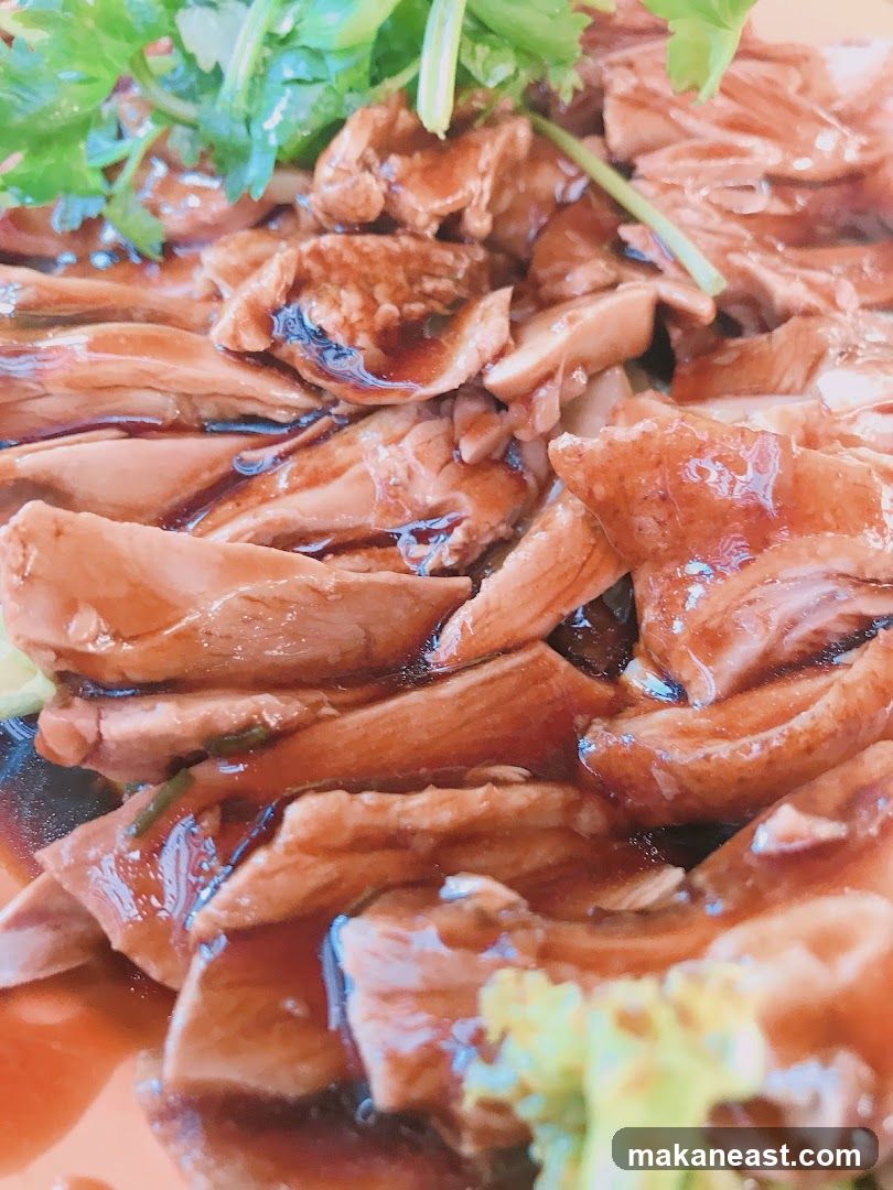 Sliced Meat Dish