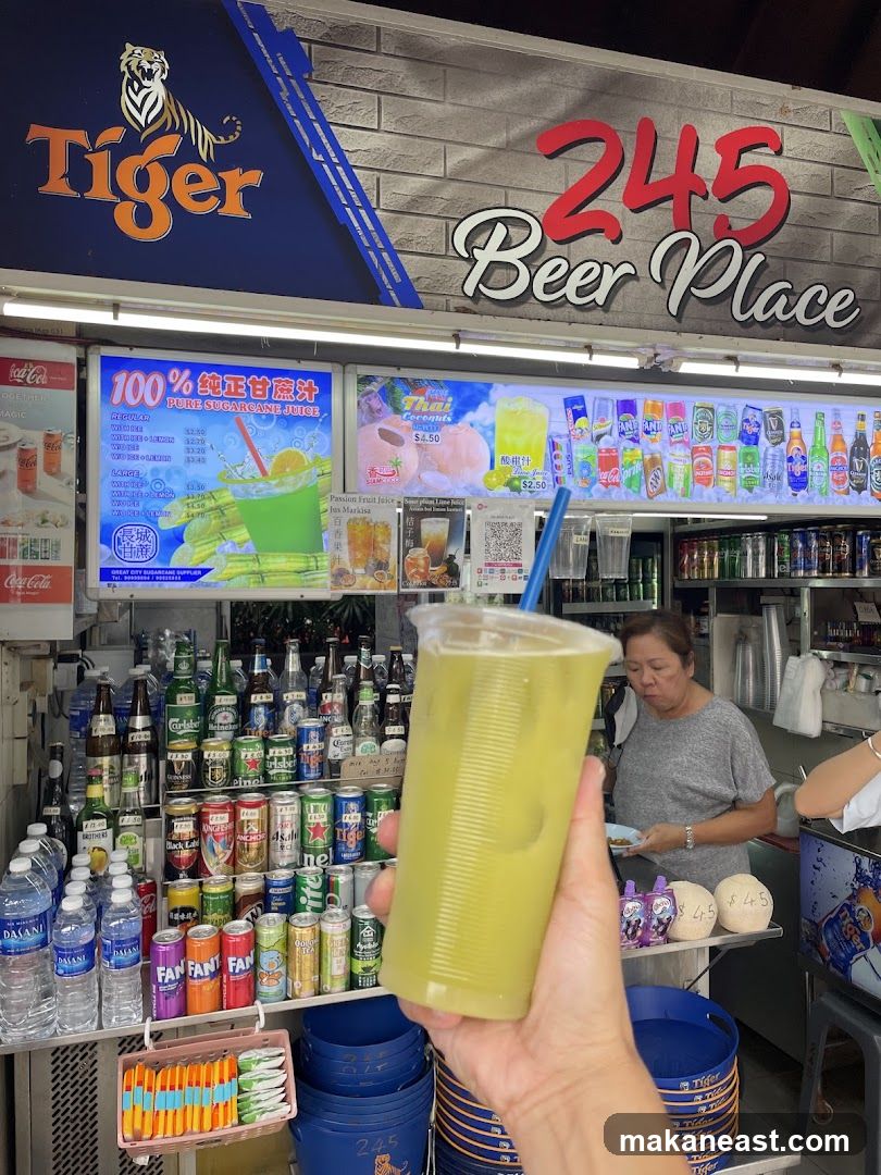 Sugarcane Juice and Beer Place