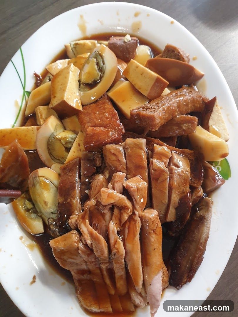 Braised Meat and Tofu Dish