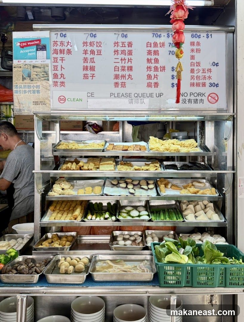 Food Stall Menu