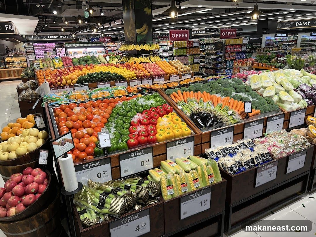 Supermarket Produce Aisle