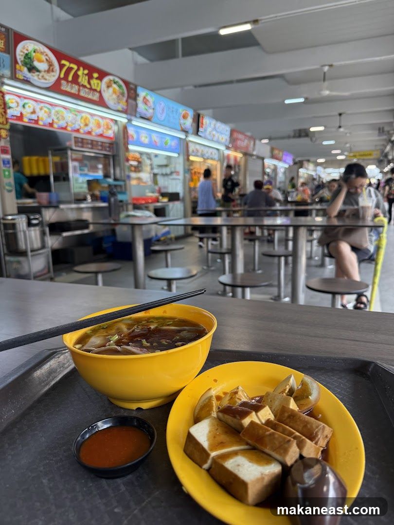 Food Stall at a Hawker Centre
