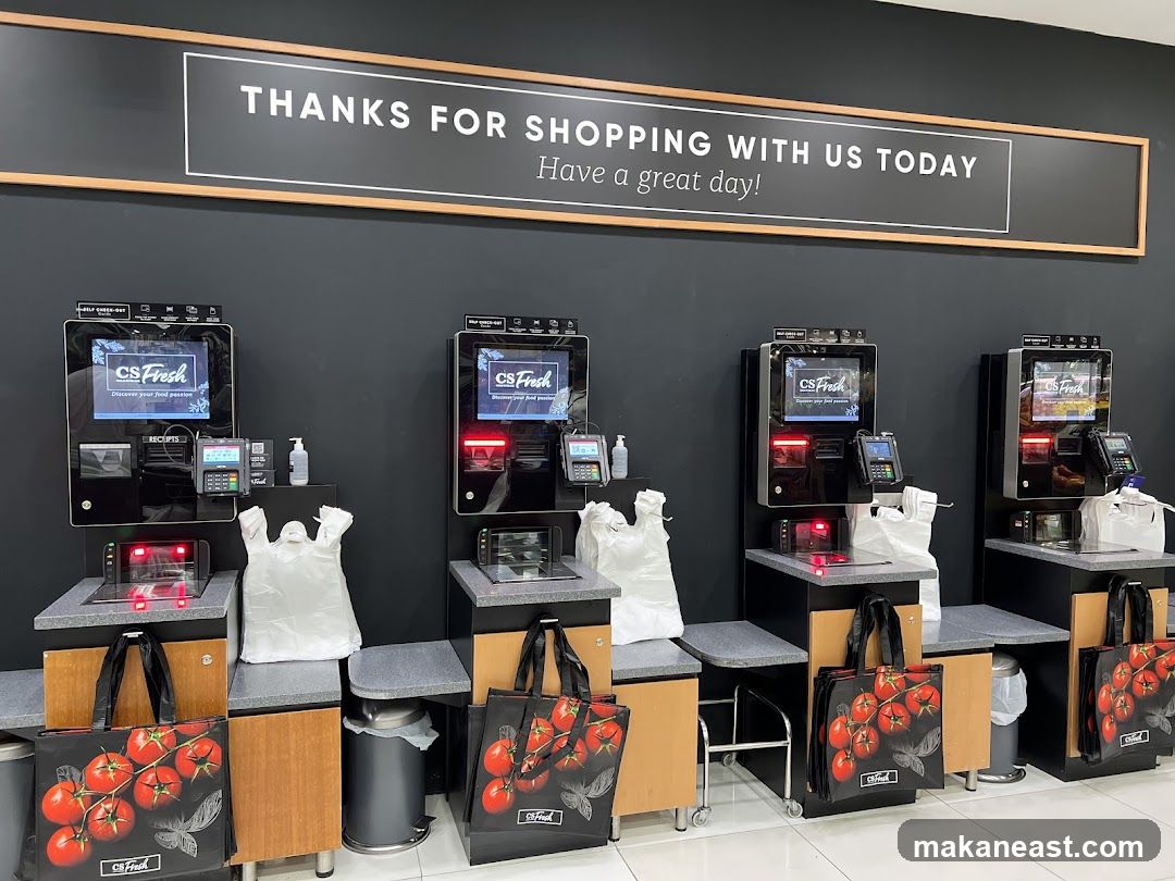 Self-Checkout Area