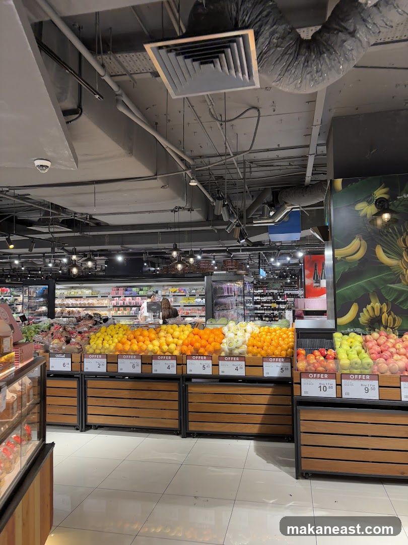 Supermarket Produce Section