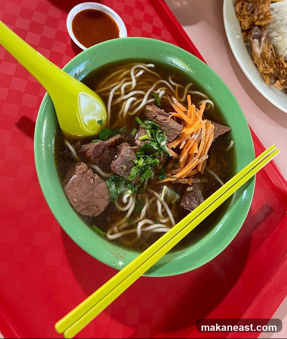 Beef noodle soup