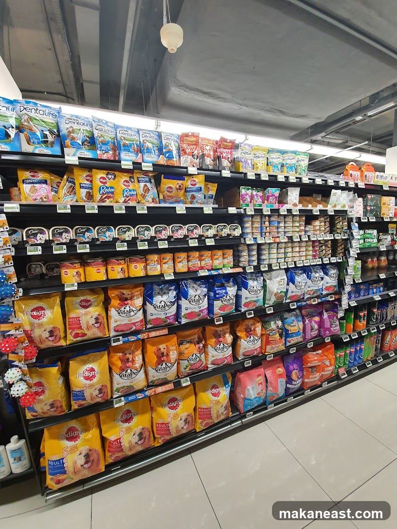Pet Food Aisle