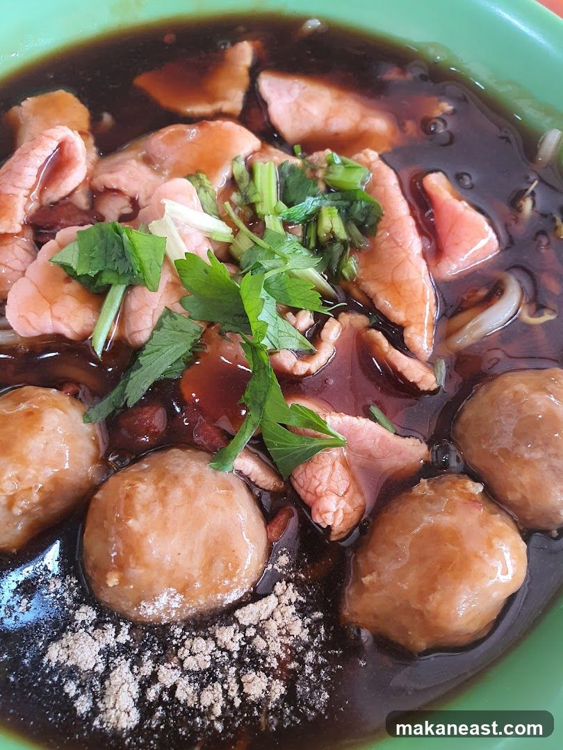 Beef noodle soup