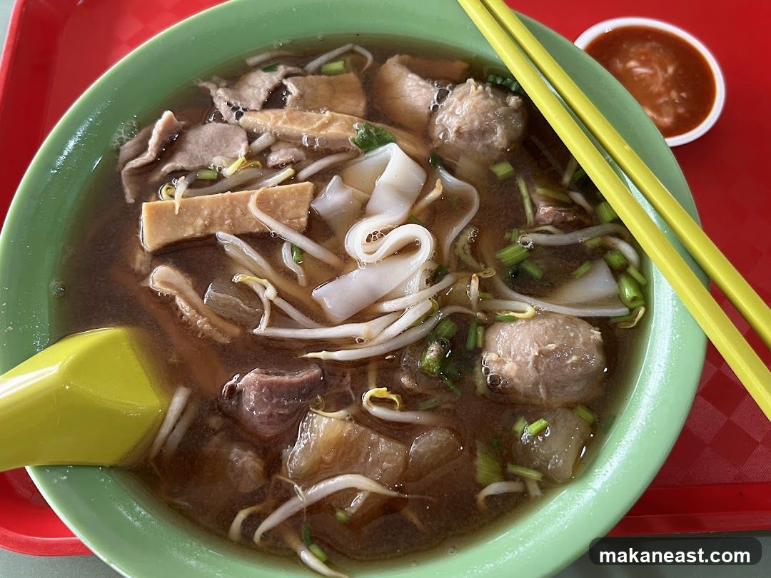 Beef noodle soup