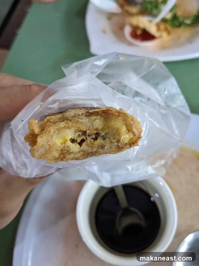 Fried Snack with Dipping Sauce