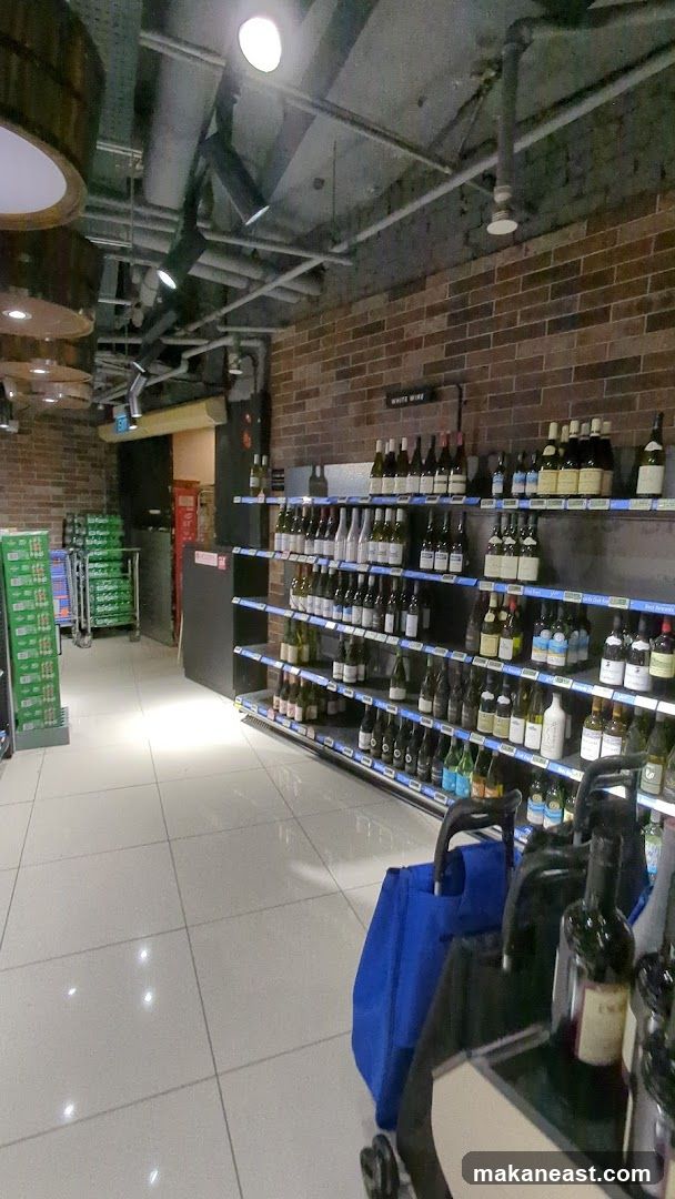 Wine Aisle in a Store