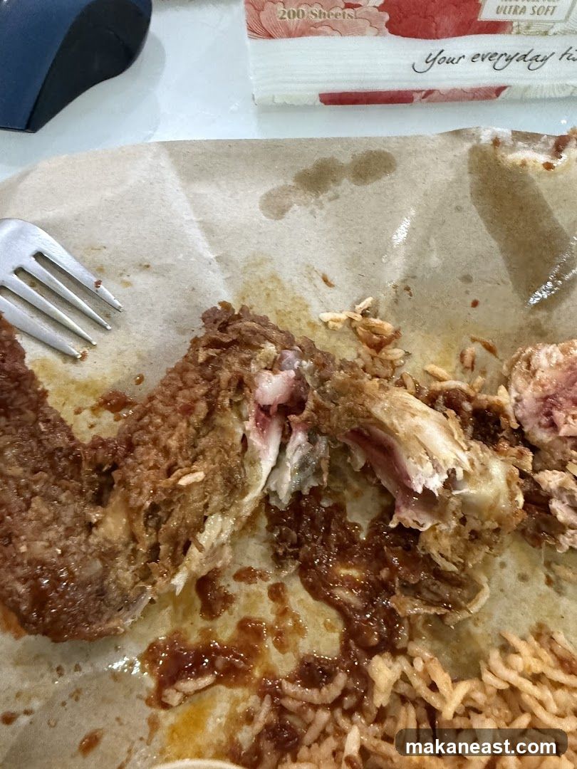Fried Chicken and Rice