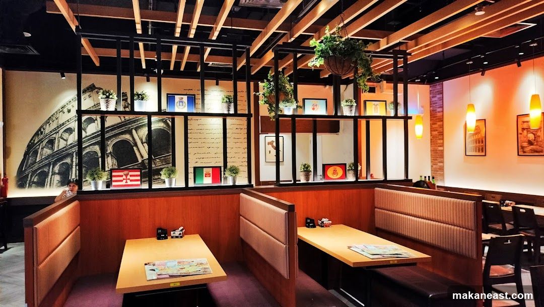 Restaurant Interior with Italian Theme