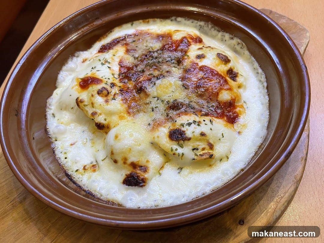 Baked Dish with Cheese