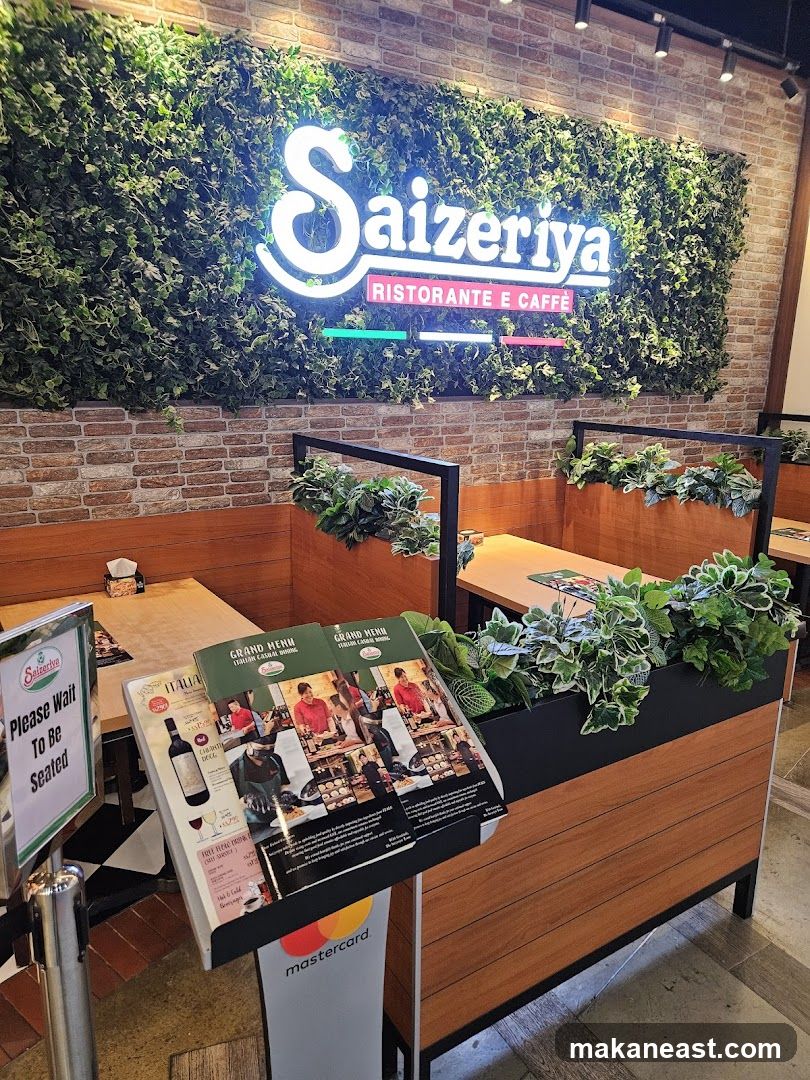 Saizeriya Ristorante e Caffe Interior