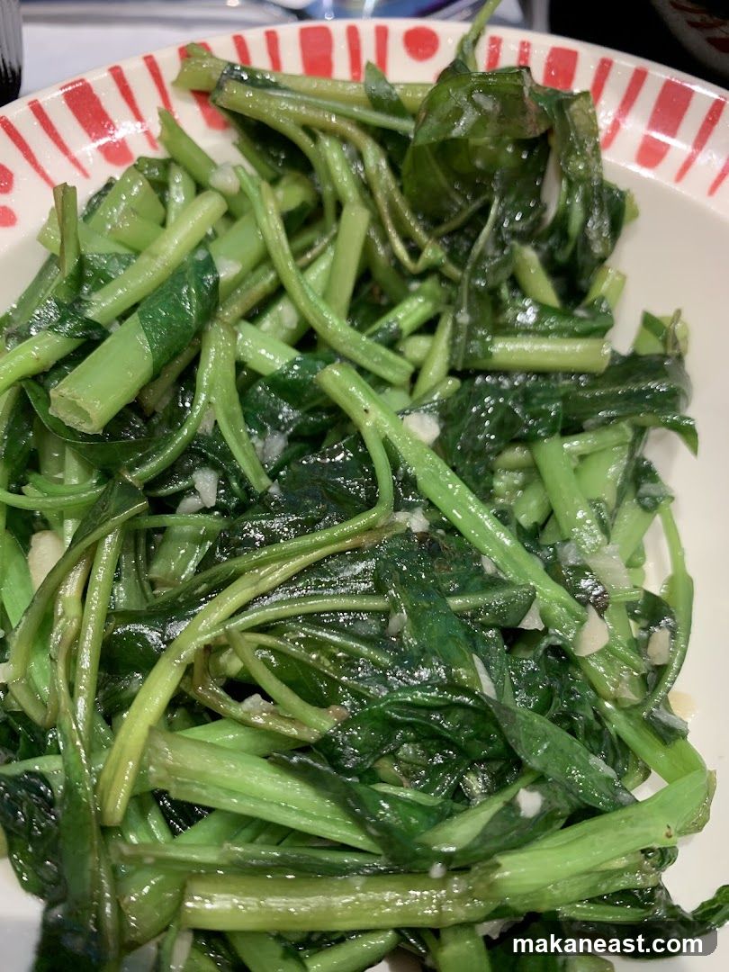 Stir-fried Greens with Garlic