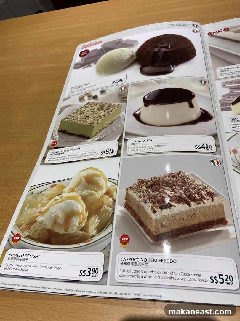Desserts