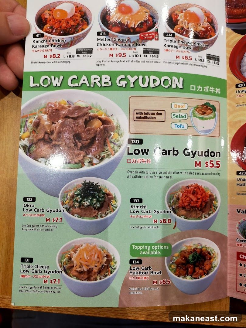 LOW CARB GYUDON
