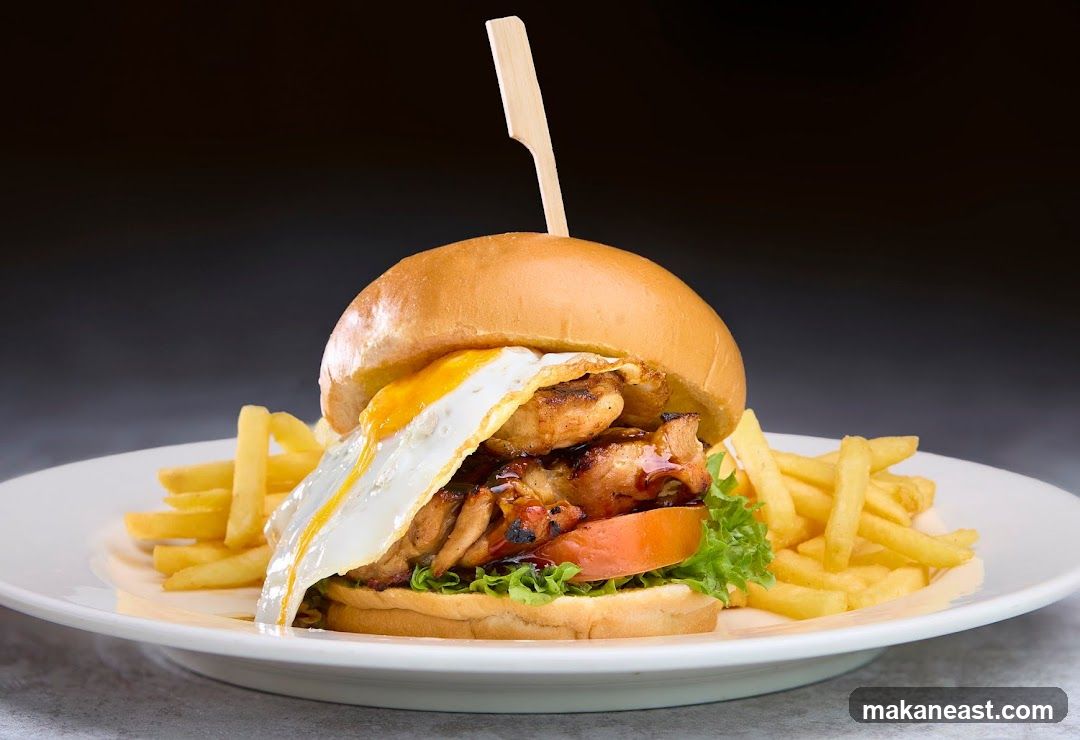 Chicken Burger with Fries