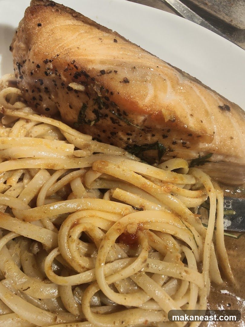 Salmon and Pasta