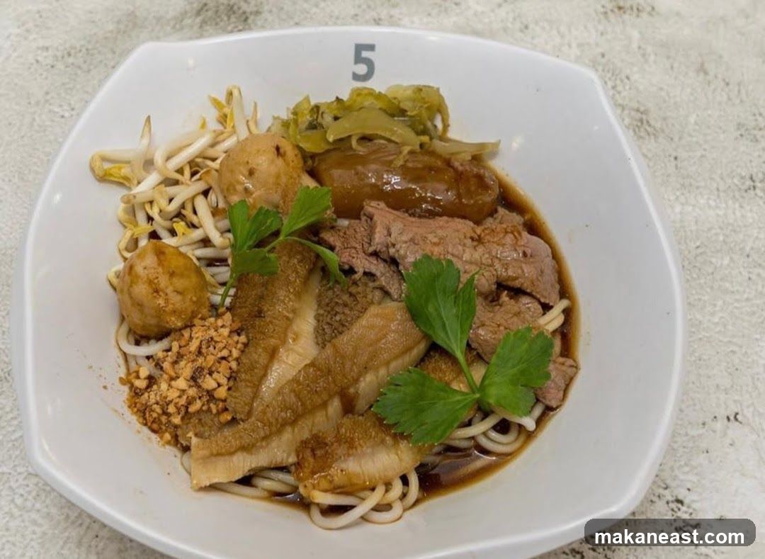 Beef noodle soup