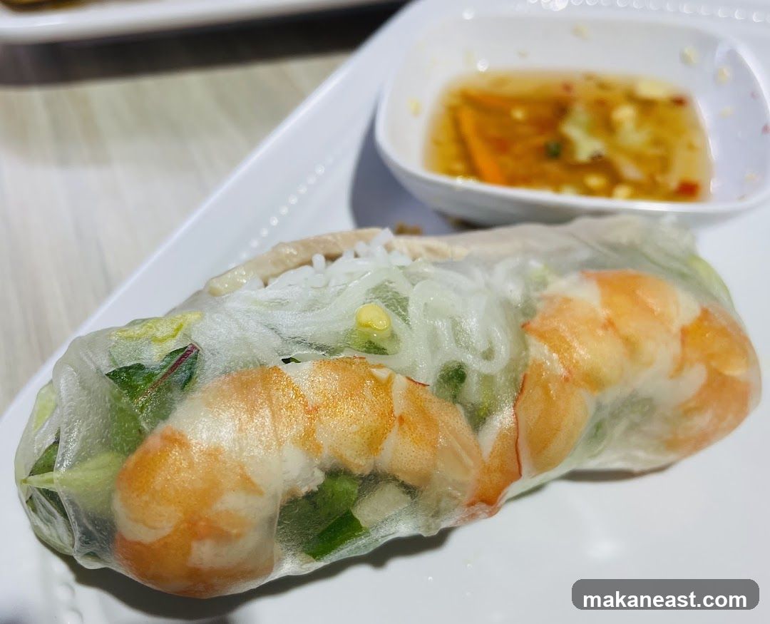 Fresh Spring Roll with Shrimp