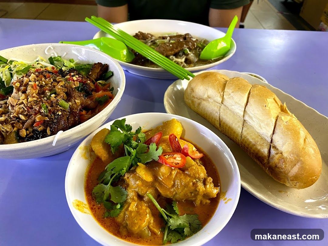 Vietnamese Food Spread