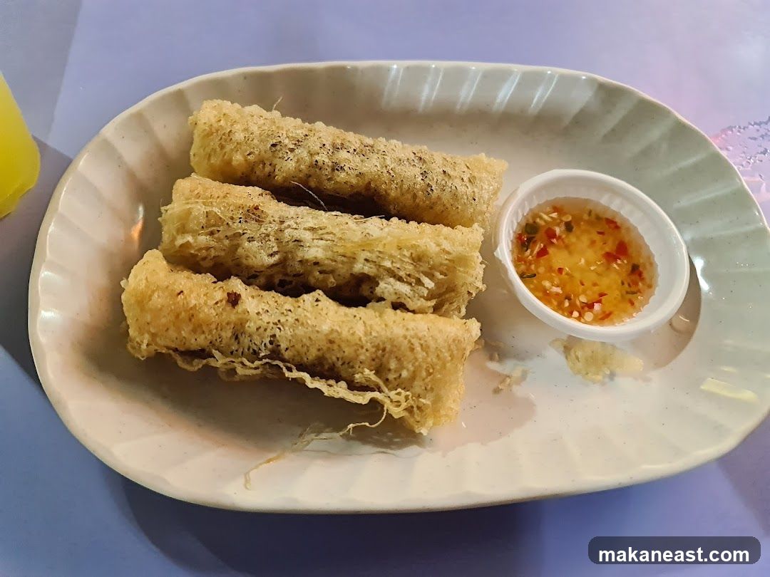 Fried Spring Rolls with Dipping Sauce