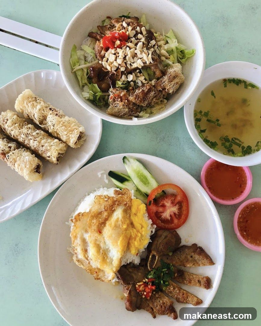 Vietnamese Food Platter