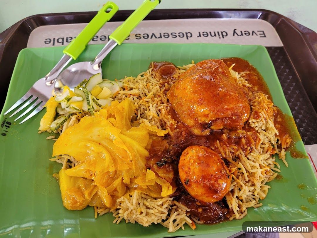 Chicken Biryani with Sides