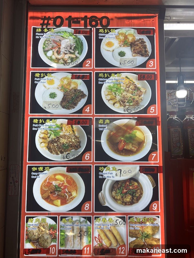 Menu #01-160