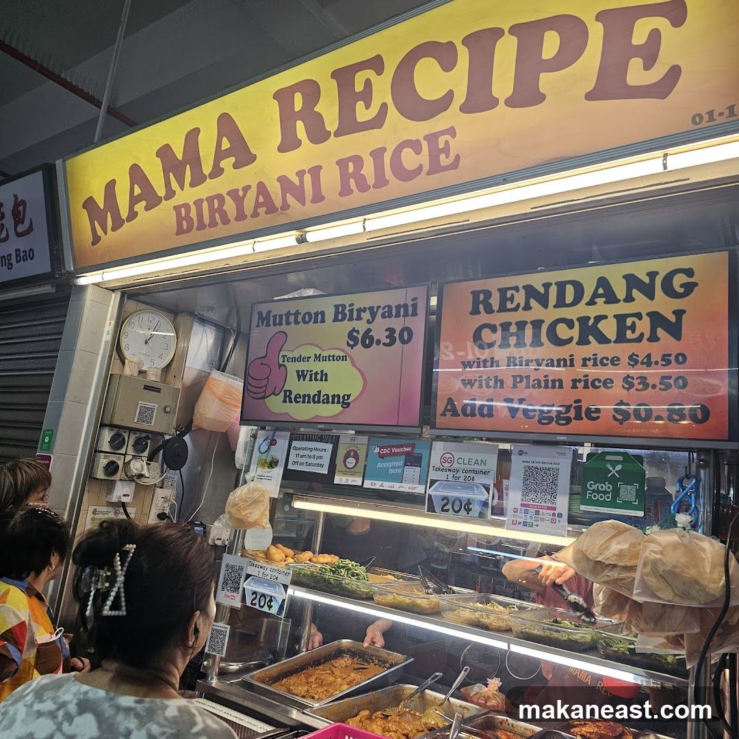 Mama Recipe Biryani Rice Stall