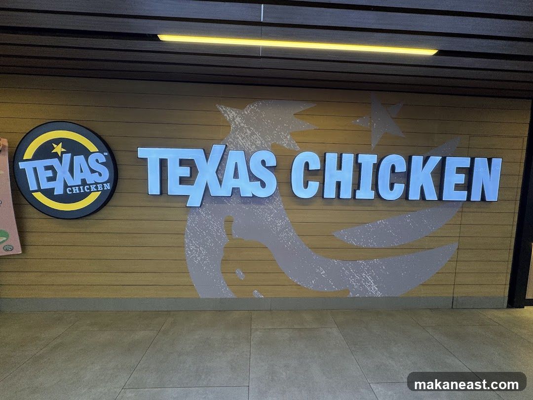 Texas Chicken Signage