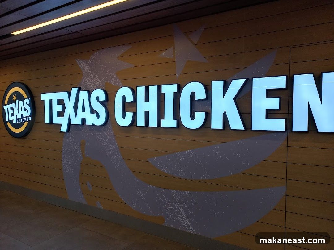 Texas Chicken Signage