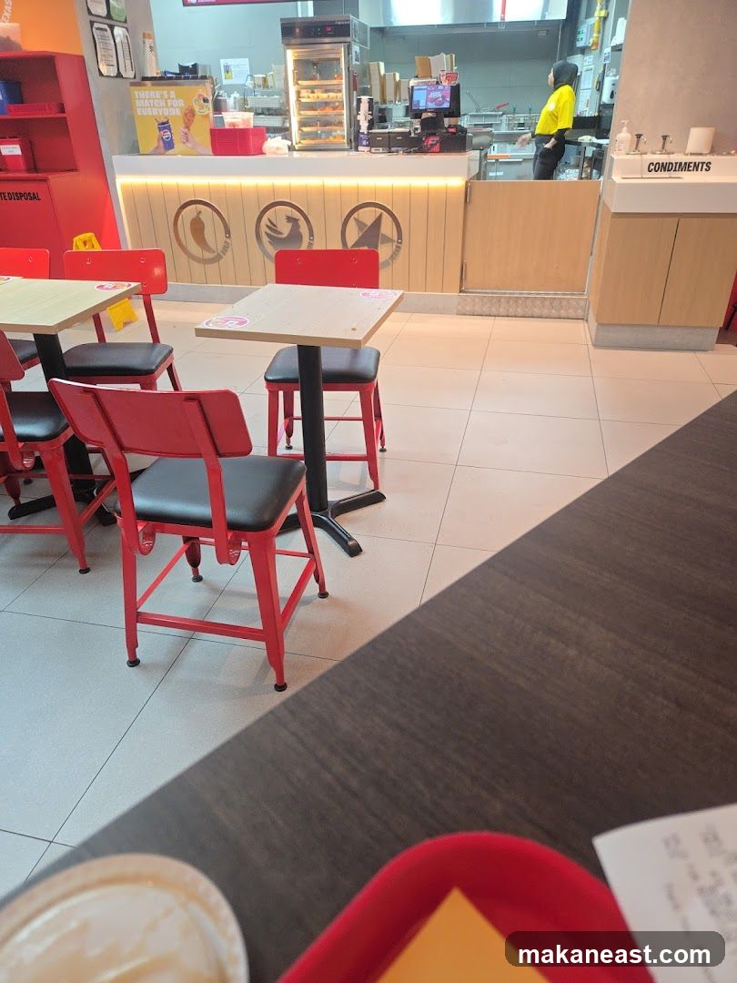 Fast Food Restaurant Interior