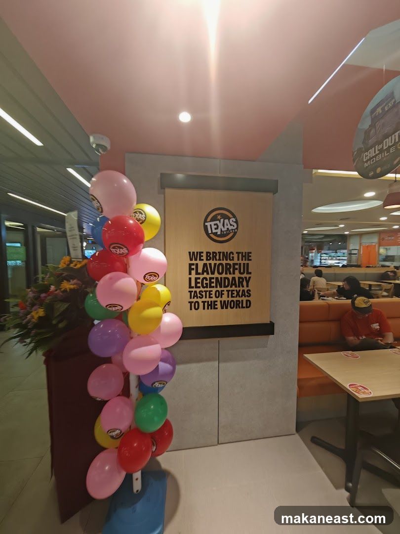 Texas Chicken Store Interior