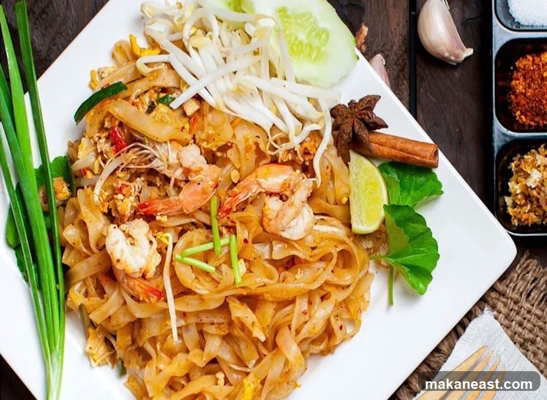 Pad Thai with Shrimp