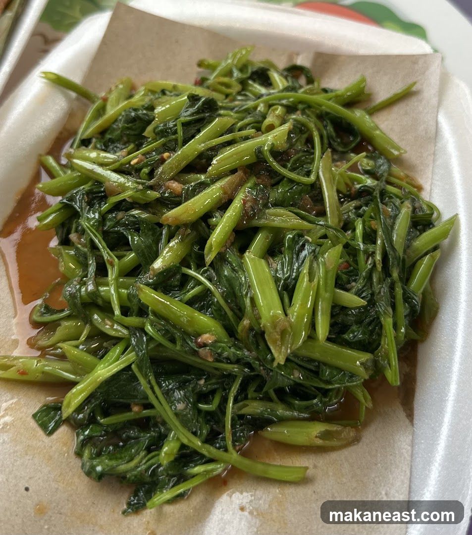 Stir-fried Water Spinach