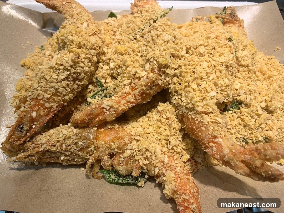 Cereal Prawns