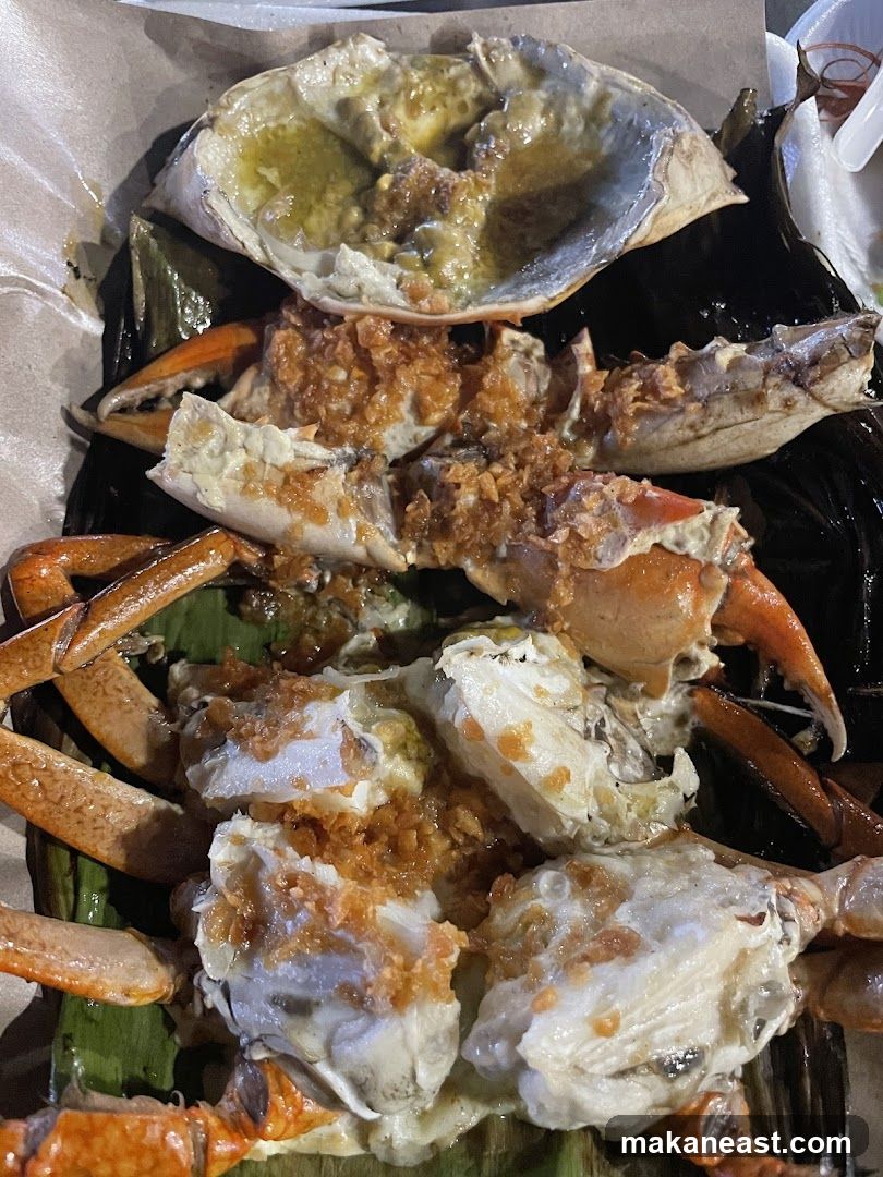 Steamed Crab with Garlic