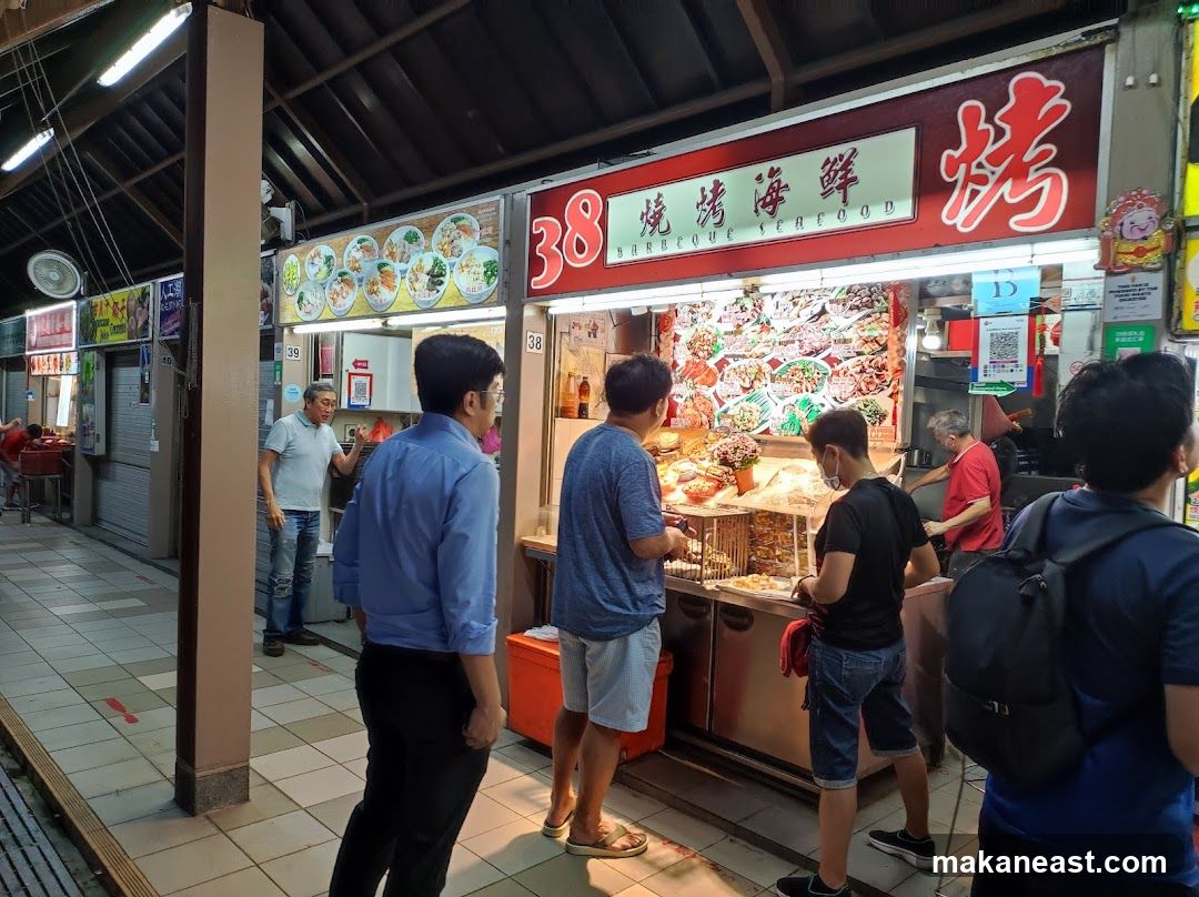 Barbecue Seafood Stall
